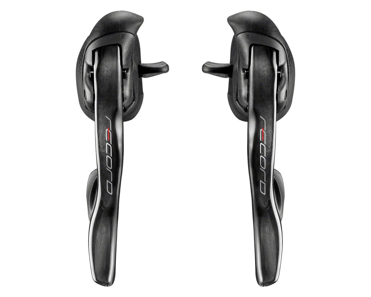 Campagnolo Record Ergopower Brake/Shift Levers (Carbon) (Pair) (2 x 12 Speed)